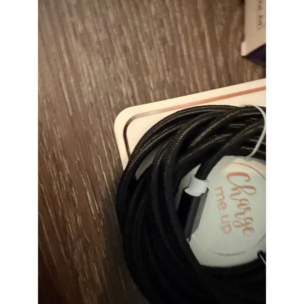 Iphone Charging Cables Lightning USB-A Braided Long Cord Bundle Lot